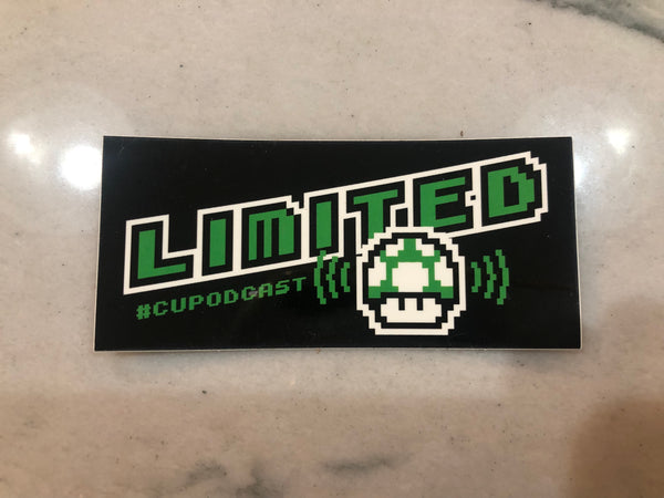 #CUPodcast Vinyl Stickers - Set of Three