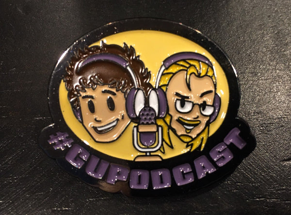 #CUPodcast Enamel Pin