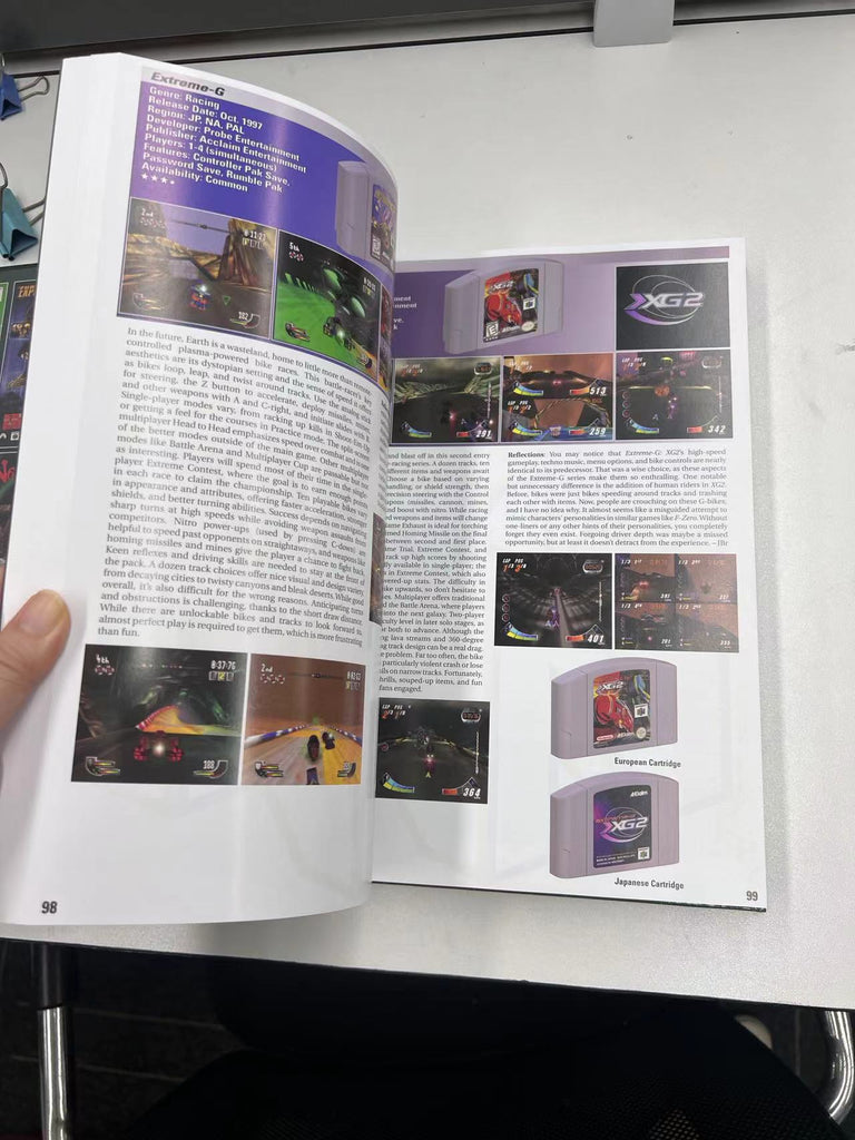 N64 Library Ultimate Nintendo: Guide to the N64 Library (Hardcover Book) – Contri Code
