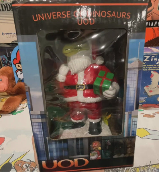 Stegosaurus Santa (NOT A TOY)