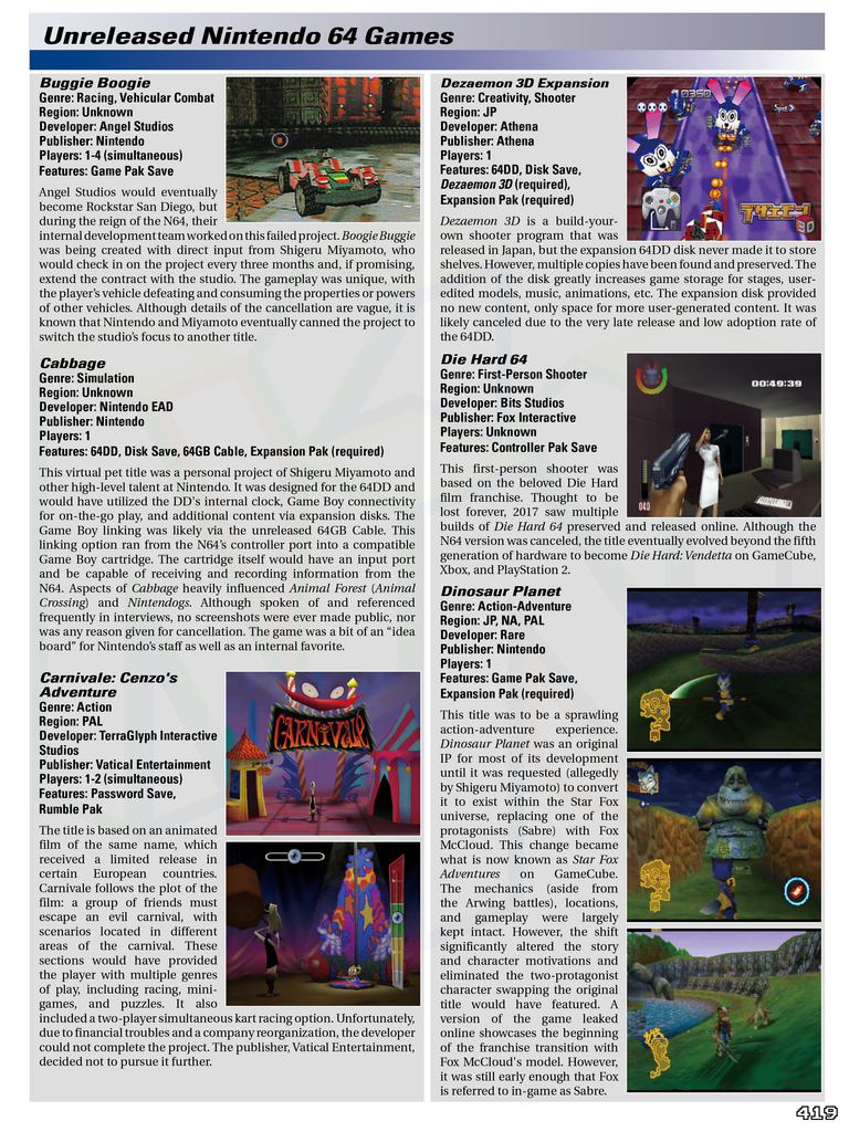 N64 Library Ultimate Nintendo: Guide to the N64 Library (Hardcover Book) – Contri Code