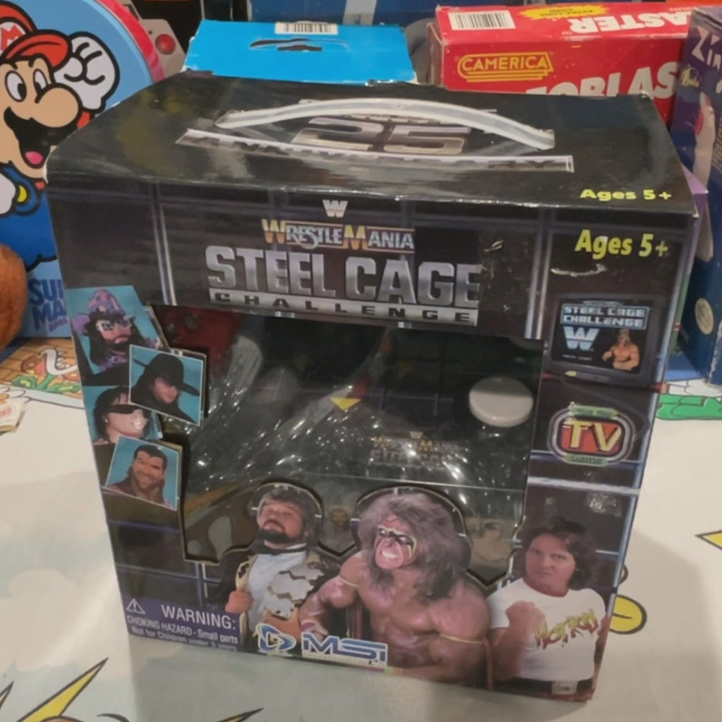 WWE Wrestlemania Steel Cage Challenge TV Game