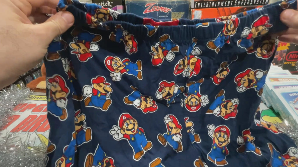 Super Mario Bros. Sleeper Shorts (Unworn)