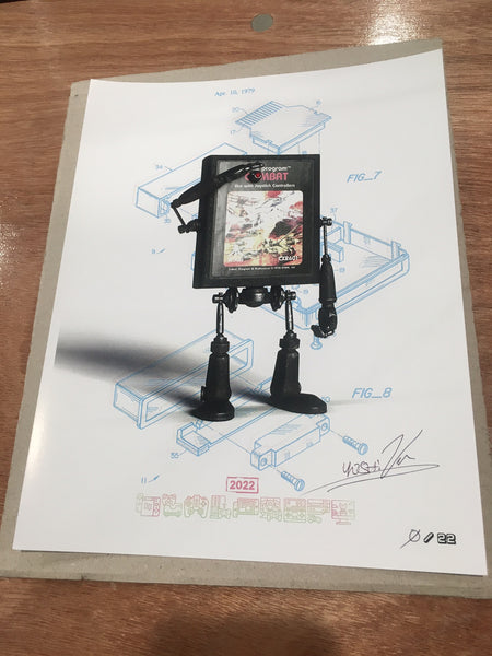 Major Combat *Limited* Print Signed by Artist (AVGN/NES Punk Video )