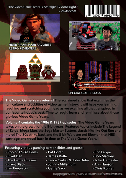 The Video Game Years Vol. 4 DVD [1986-1987]